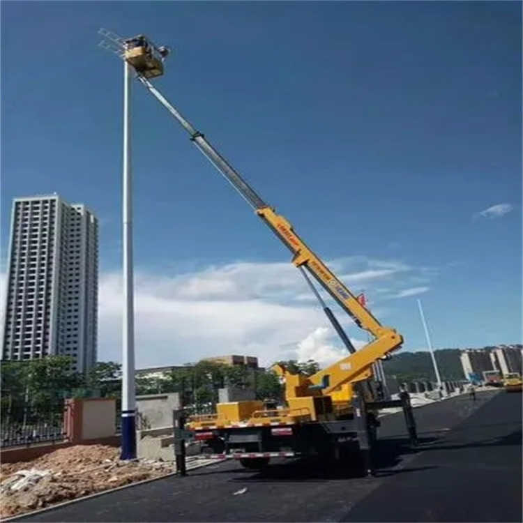 渠县维修路灯的曲臂升降车出租